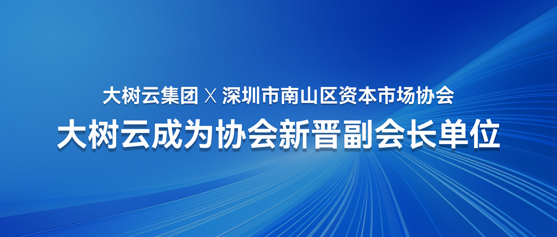 大树云投资控股集团加入深圳市南山区资本市场协会